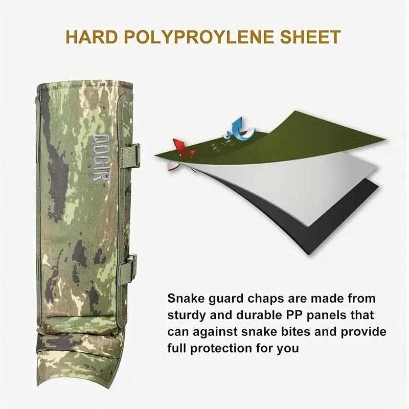 Outdoor snake resistant leg