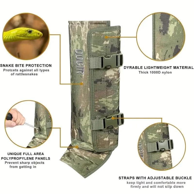 Outdoor snake resistant leg